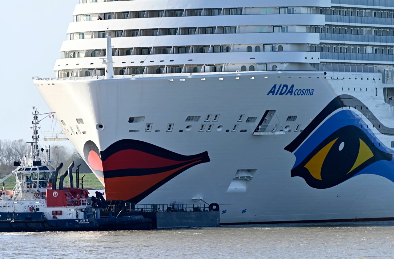Die „Aida Cosma“, das neue Schiff in der Flotte, hält ein nie dagewesenes Ereignis für die Passagiere bereit. 