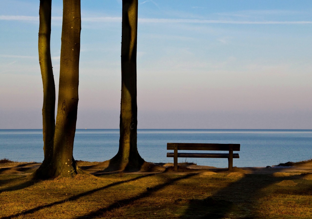 Mit dem Meer im Rücken, schaut man auf einen der gruseligsten Orte entlang der Ostsee. (Symbolbild)