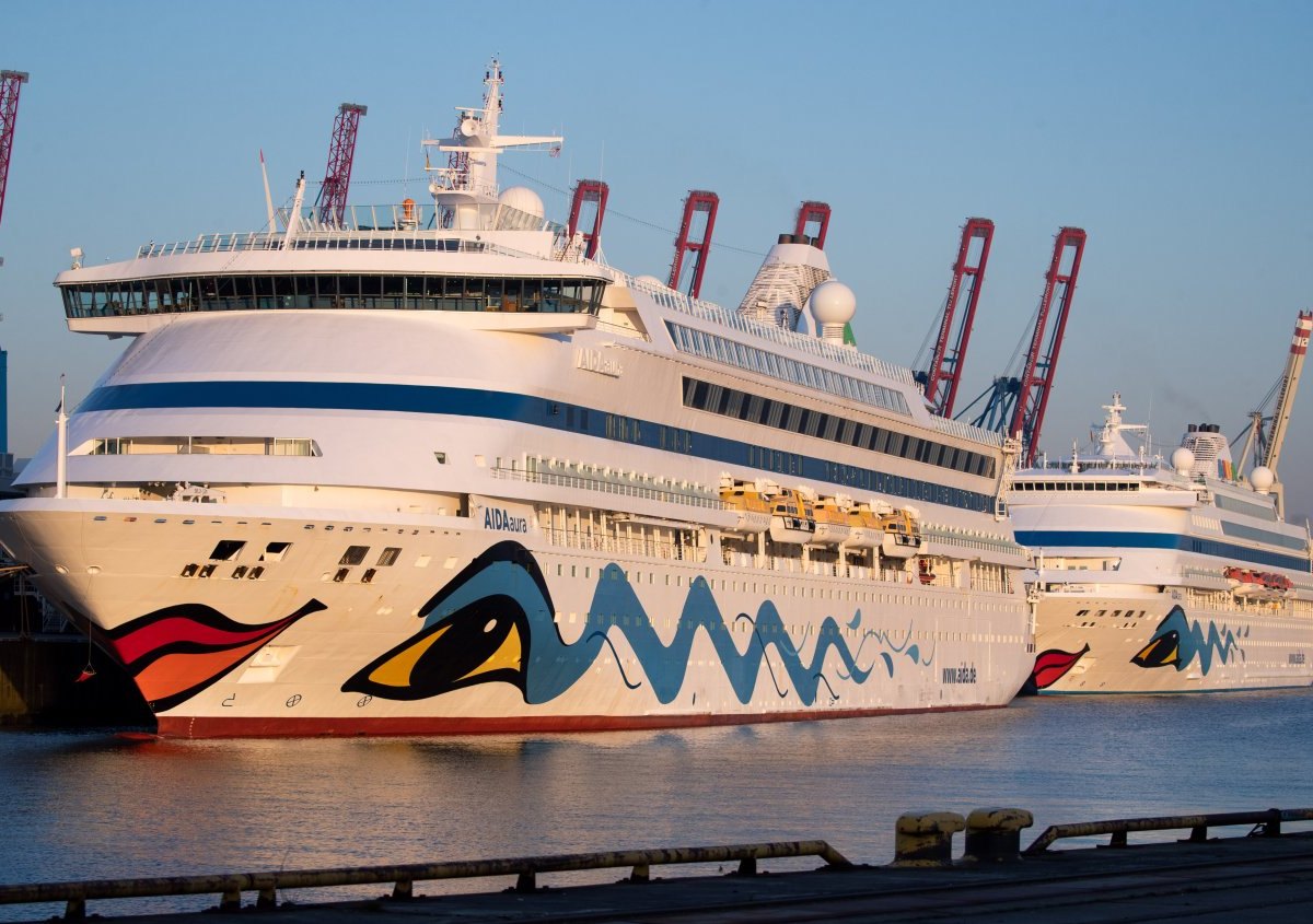 Aida Kreuzfahrt Corona Hamburger Hafen Hamburg TUI Umwelt Die Linke