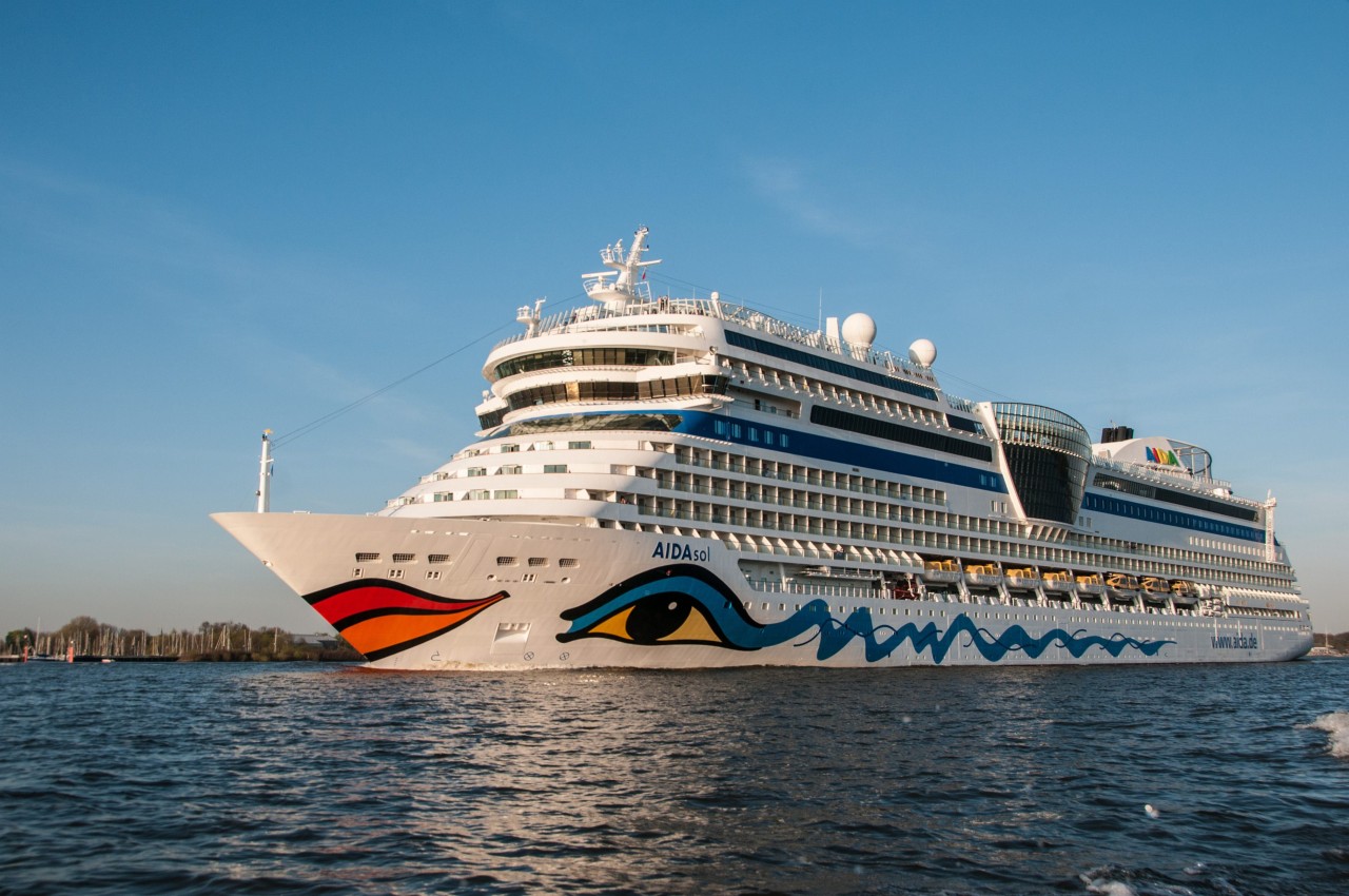 Die „Aida Sol“ ist aktuell in der Karibik unterwegs.