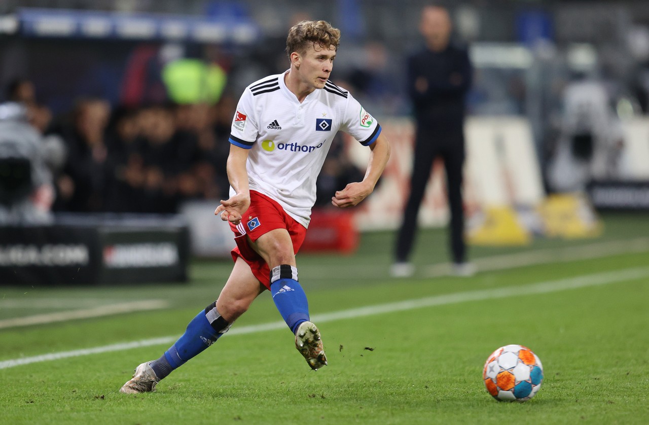 Anssi Suhonen im Trikot des Hamburger SV.