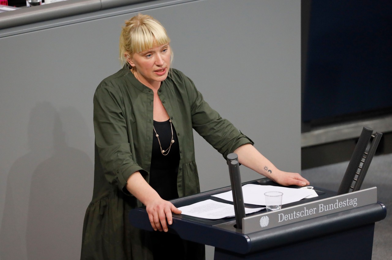 Luise Amtsberg (Grüne) im Bundestag