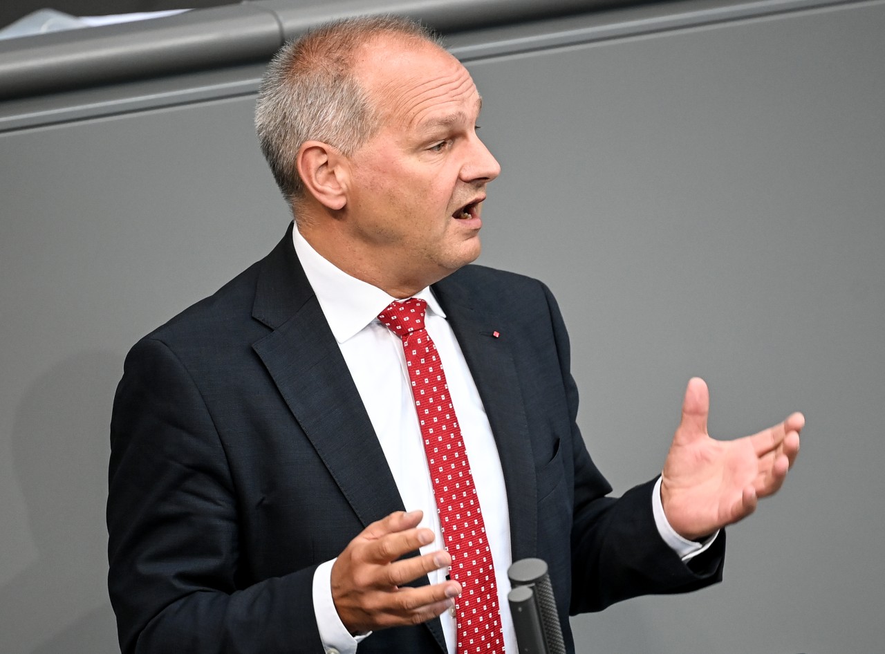 Mathias Stein (SPD) im Bundestag