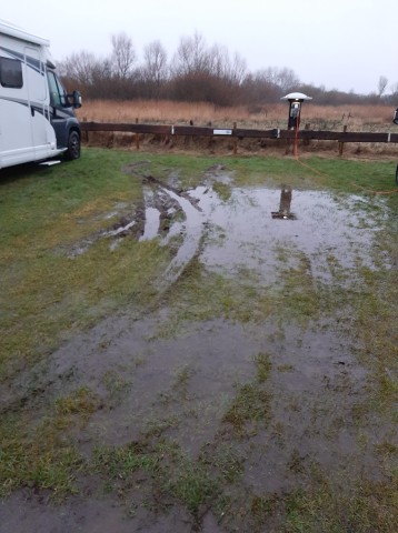 Diese Zustände hat der Mann auf dem Camping-Platz an der Nordsee vorgefunden. 