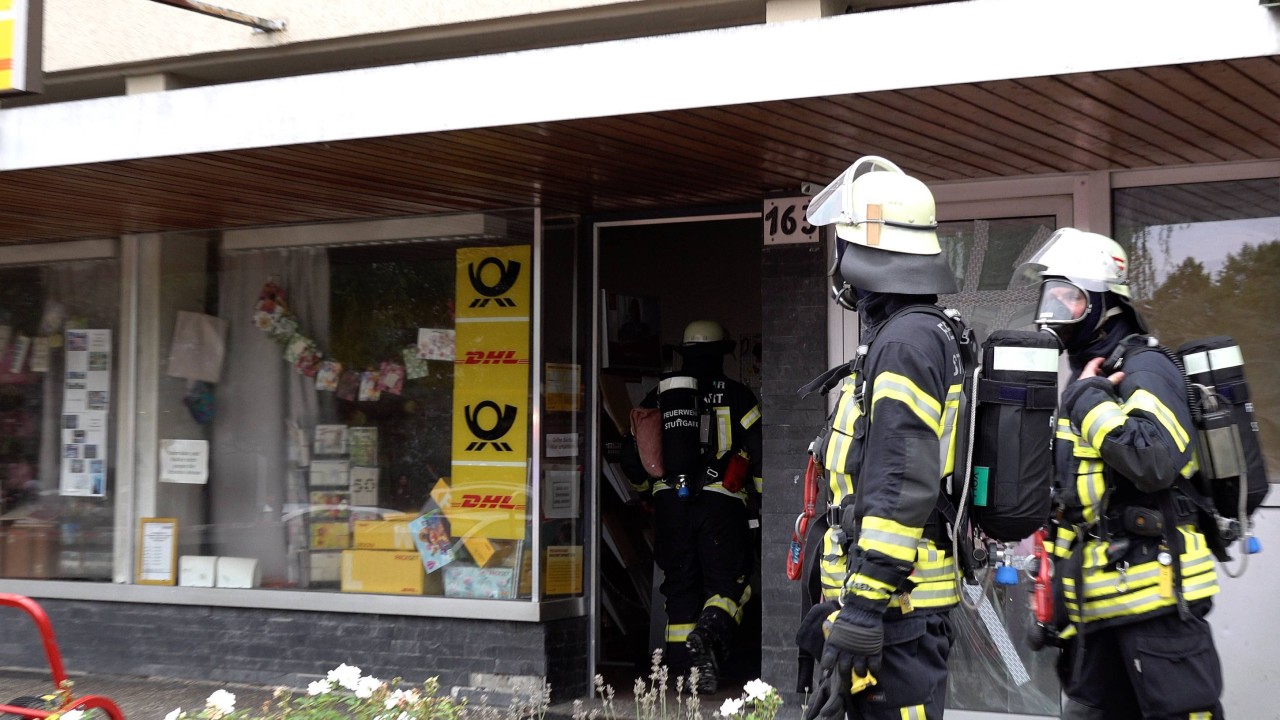 Der erste Einsatz bei einer Deutschen Postfiliale in Hamburg ist das nicht. (Symbolbild) 