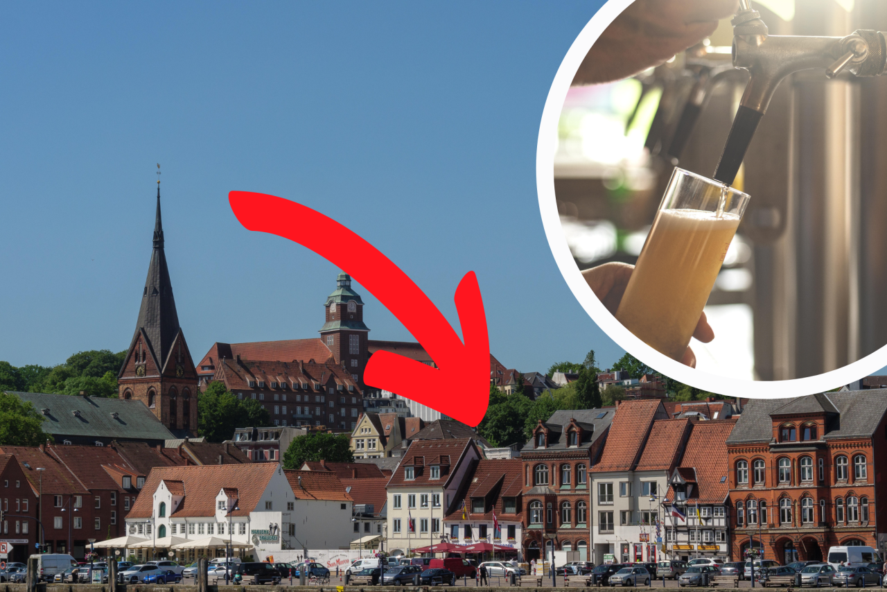 Eine Bar am Hafen von Flensburg sorgt für Ärger. (Symbolbild)