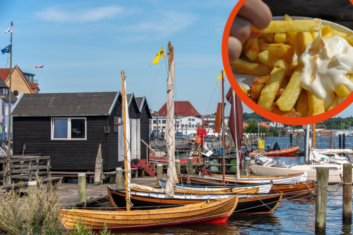 Flensburg Hafen Restaurant Förde Pommesbude Urlaub Corona Lockdown