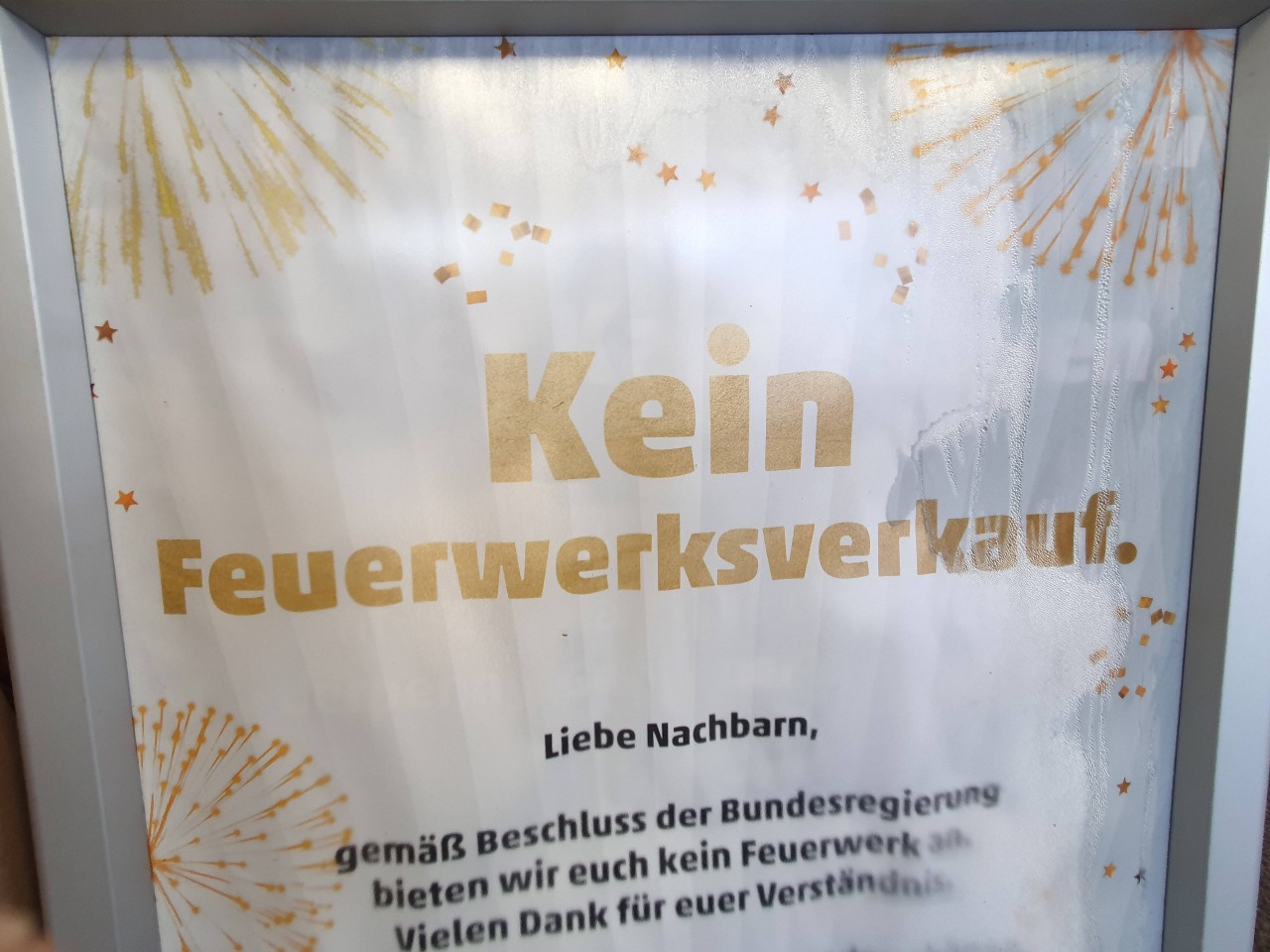 Auch in Flensburg gilt zum zweiten Jahr in Folge ein Verbot von Feuerwerksverkauf 