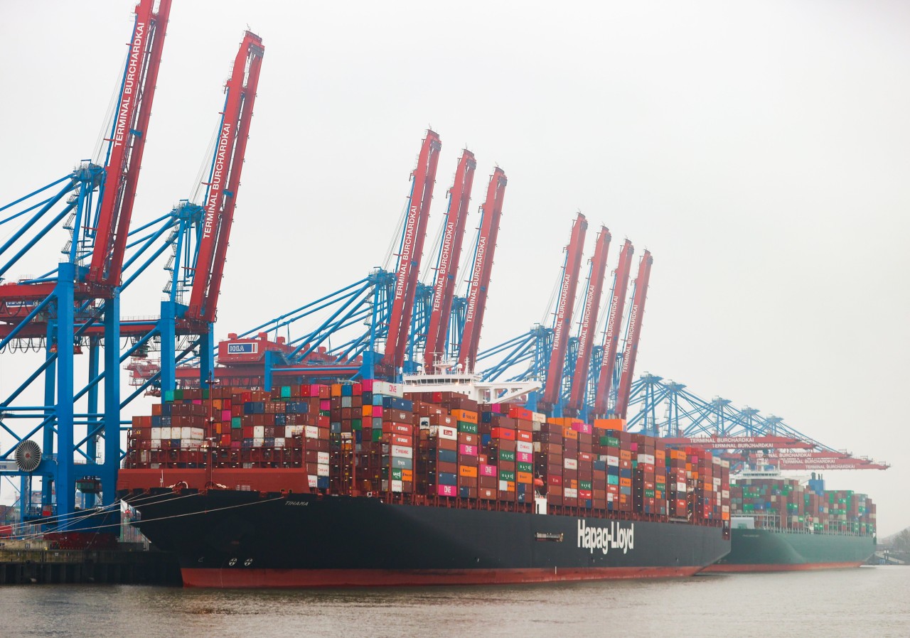 Am Hamburger Hafen legen jährlich rund 7.500 Schiffe an – und manche führen illegale Waren mit sich (Symbolbild).