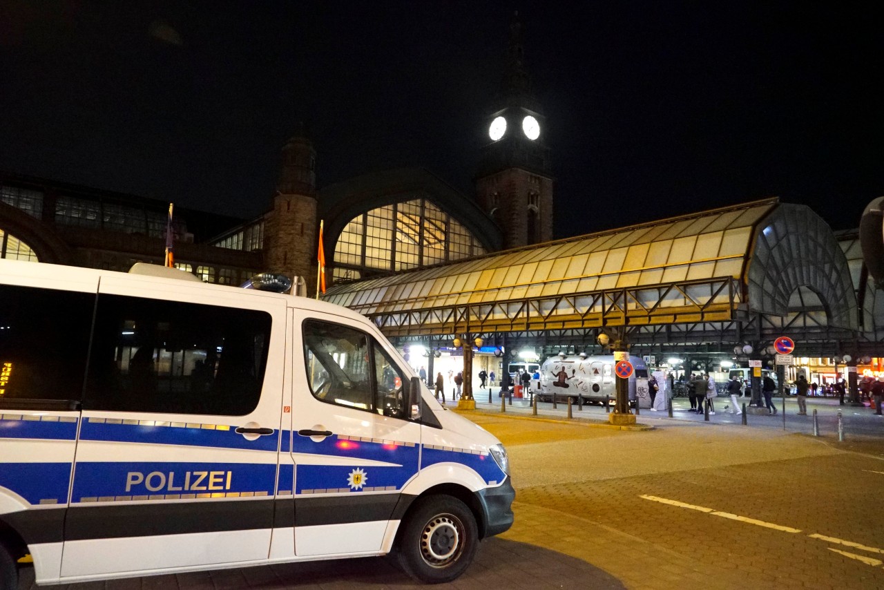 Im Hamburger Hauptbahnhof galten an diesem Wochenende ähnlich strenge Regeln wie auf Flughäfen. Selbst ein Taschenmesser darf man deshalb abends nicht dabei haben.