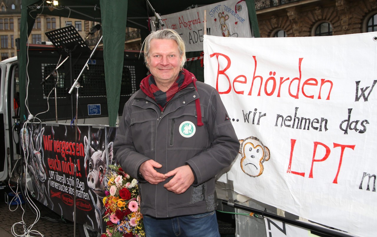 Frank Weber ist Leiter des Franziskus- Tierheims in Hamburg. 