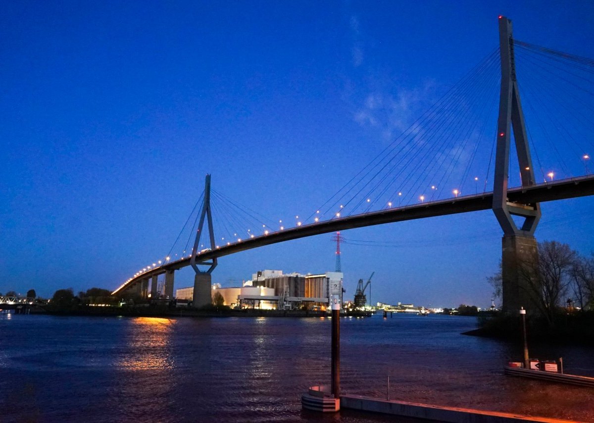 Hamburg Köhlbrandbrücke Abriss Tunnel Hafen A7 Wahrzeichen