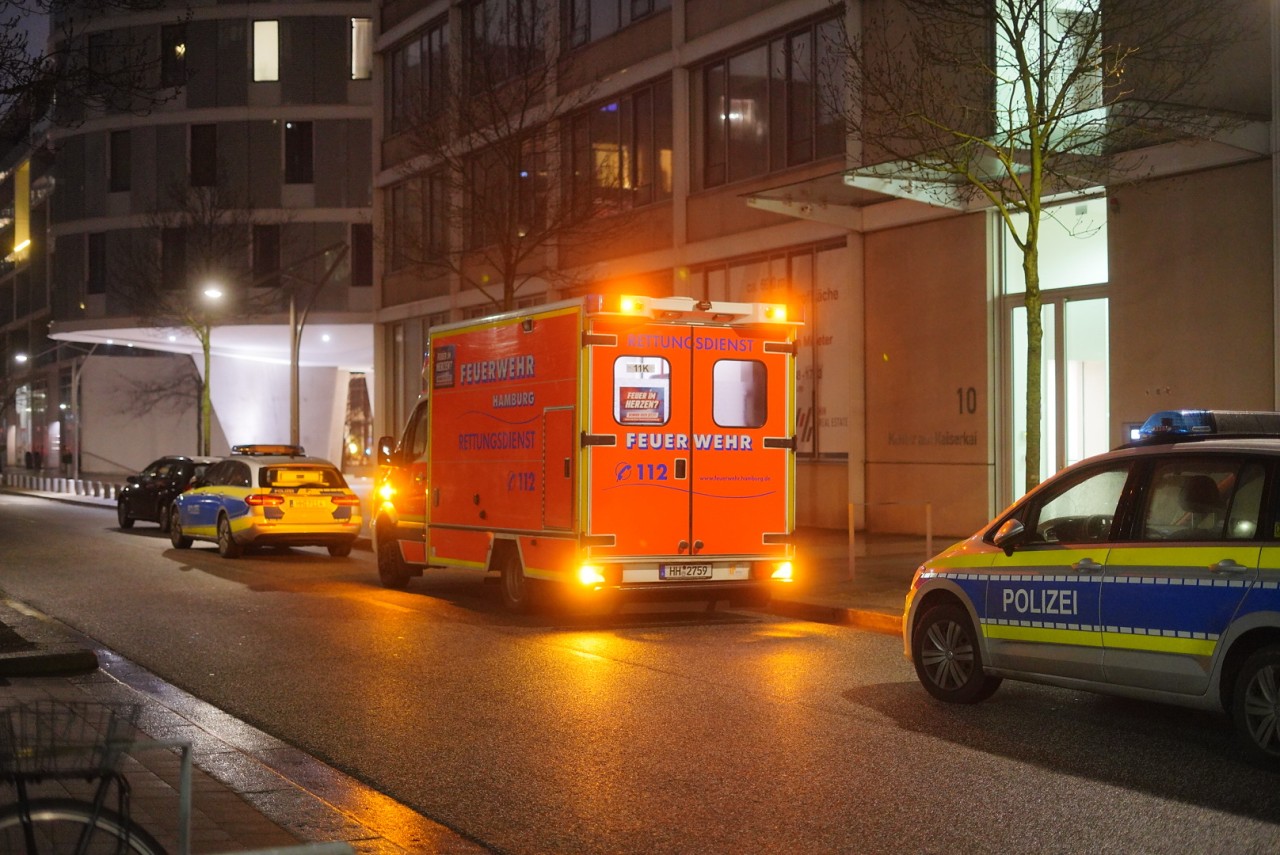 Das Opfer und Zeugen alarmierten die Polizei aus Hamburg umgehend. 