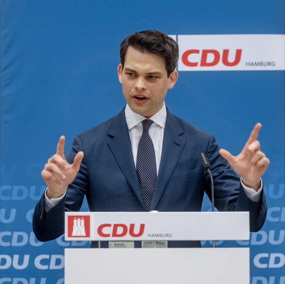 CDU-Landesvorsitzender Christoph Ploß. 