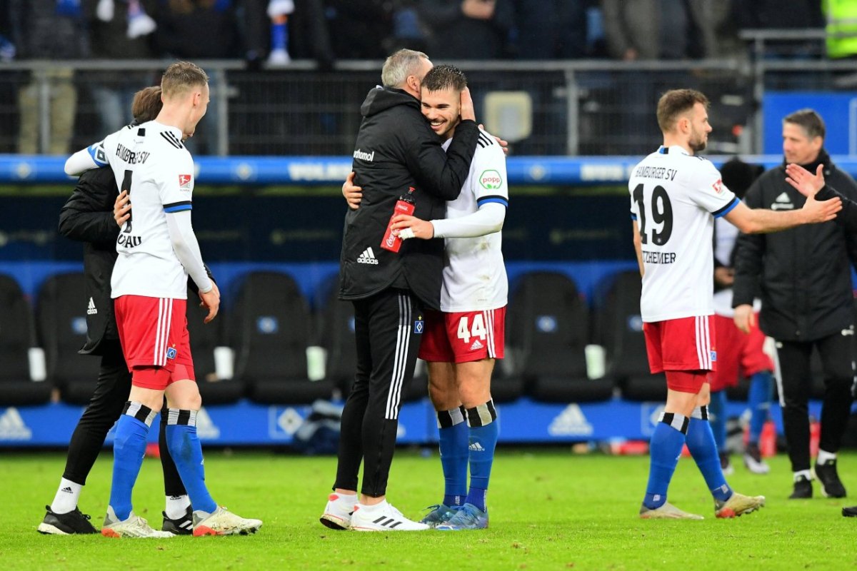 Hamburger SV HSV Robert Glatzel Hansa Rostock 2 Bundesliga Hamburg