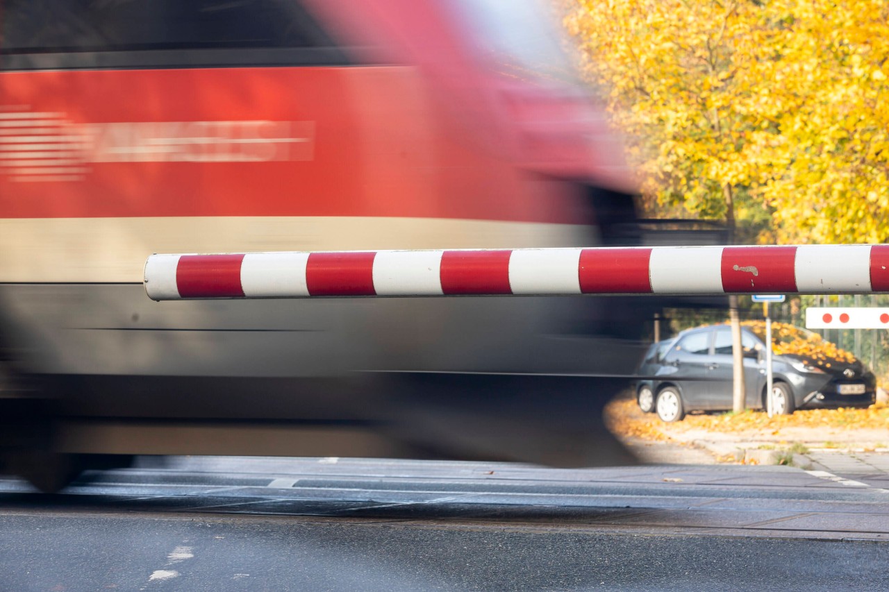 An einem Bahnübergang bei Itzehoe wurde ein Pferd vom Zug erfasst (Symbolbild). 