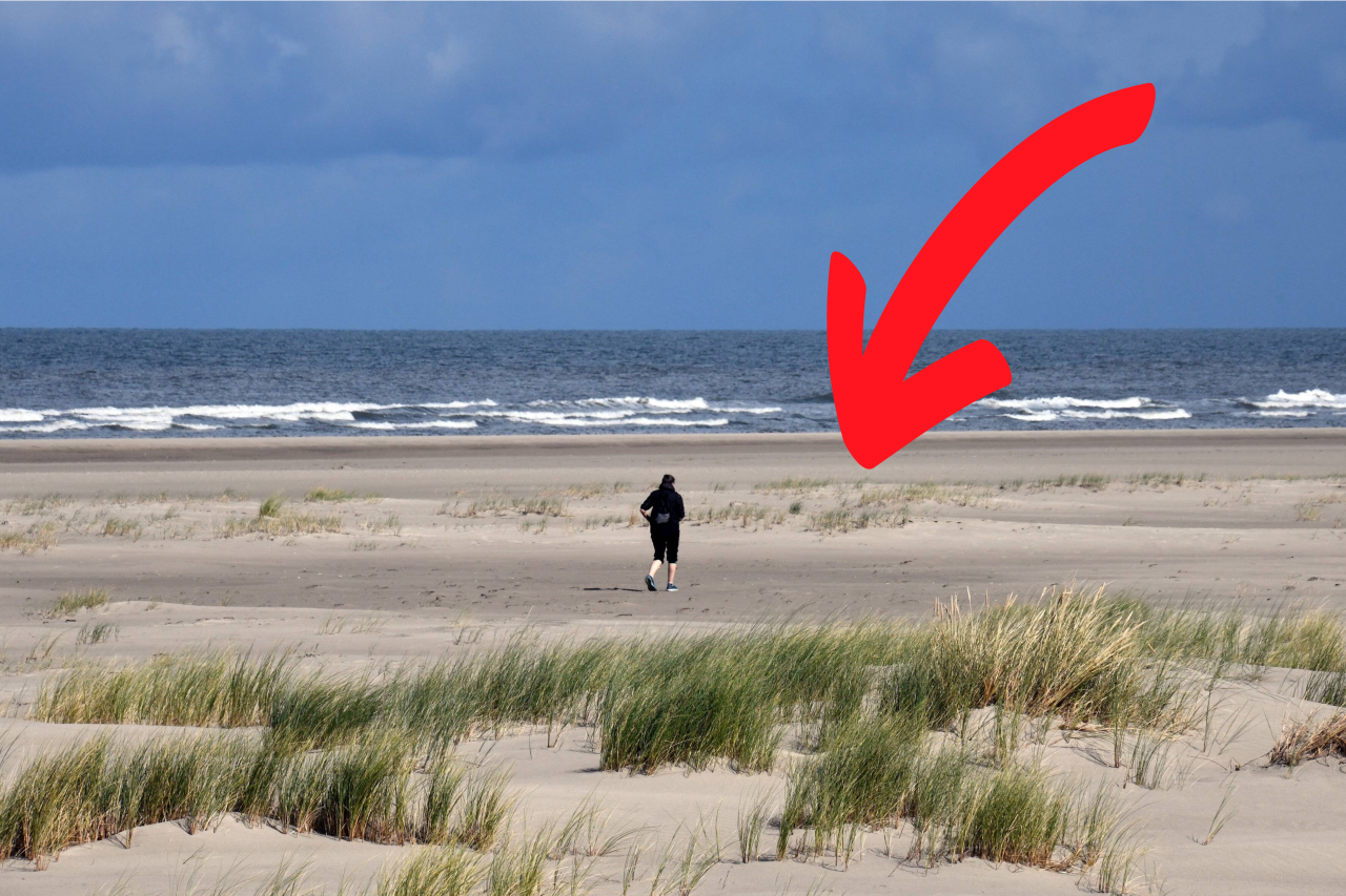 Dieses Fund auf der Nordsee-Insel Juist wird ein Mann so schnell sicher nicht vergessen (Symbolbild). 