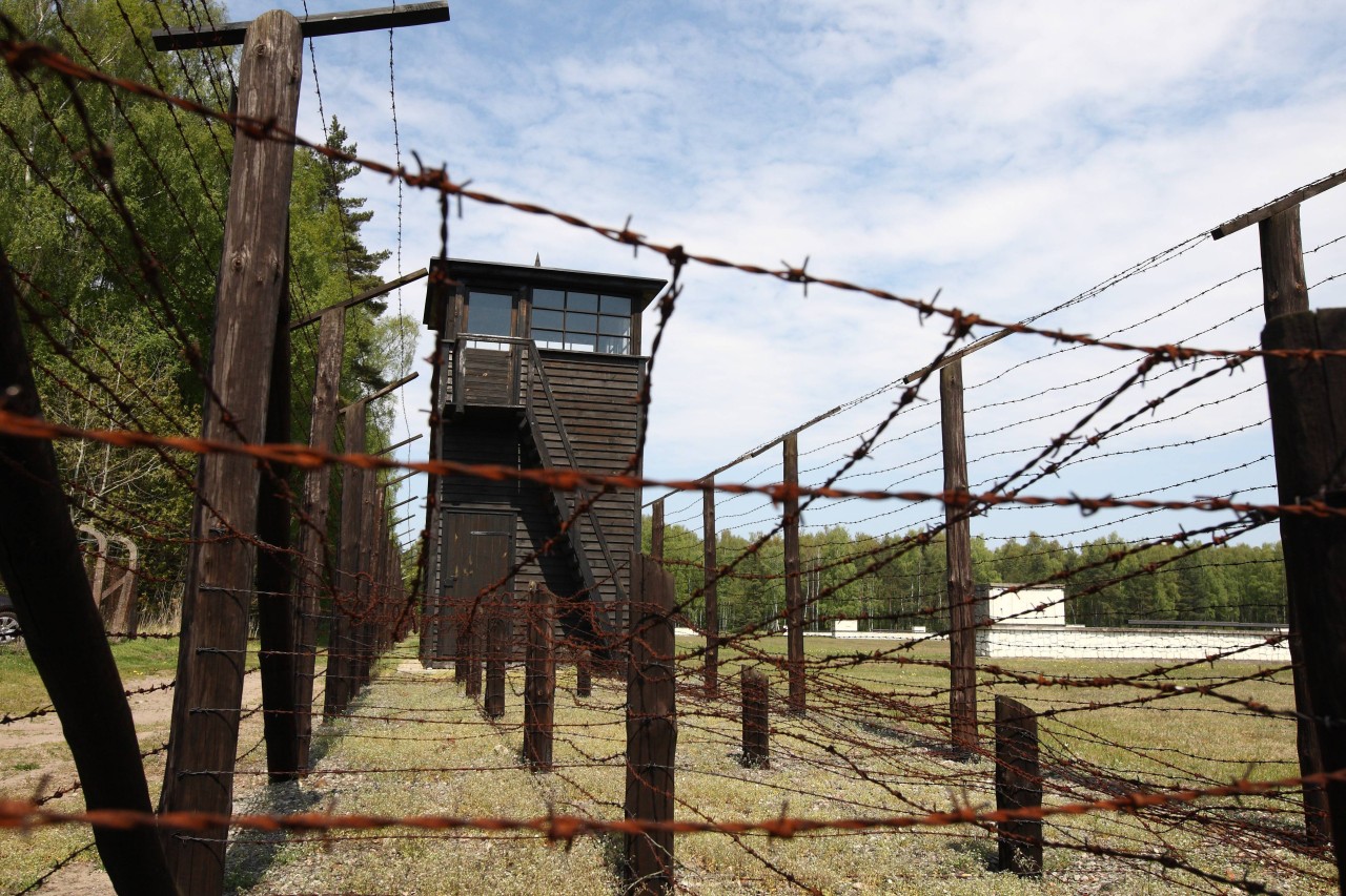 Das Konzentrationslager Stutthoff bei Danzig in Polen. Hier arbeitete der Angeklagte Bruno Dey.