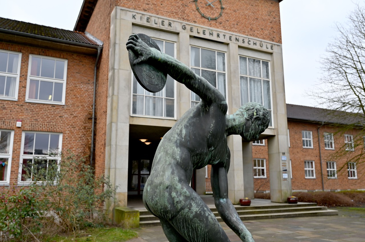 Blick auf die Kieler Gelehrtenschule. 