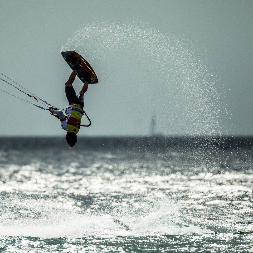 Kite-Surfen ist auf Fehmarn nichts Unnormales. 