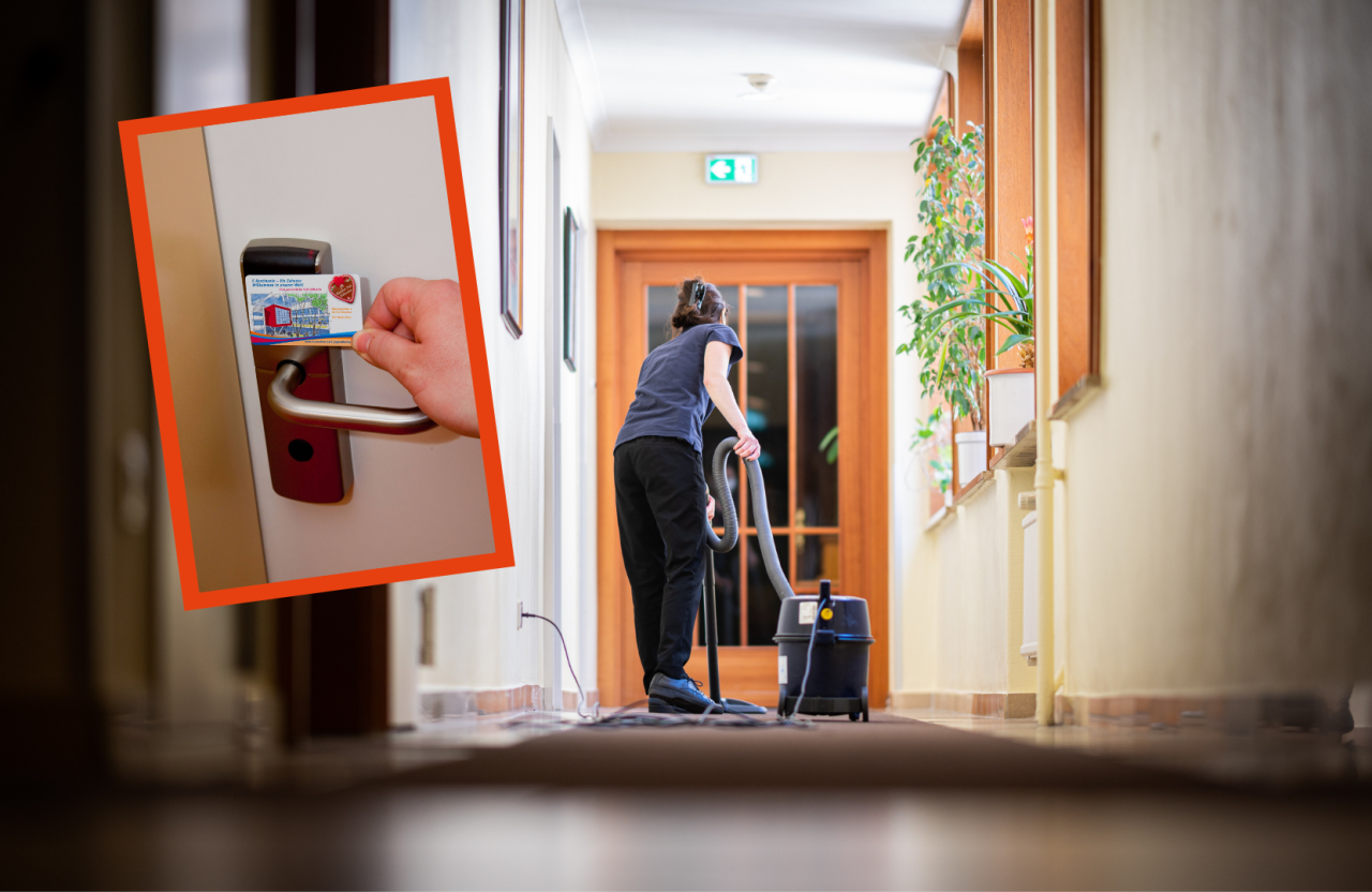 Die Polizei in Lübeck hat zwei Mitarbeiter in einem Travemünder Hotel festgenommen (Symbolbild). 