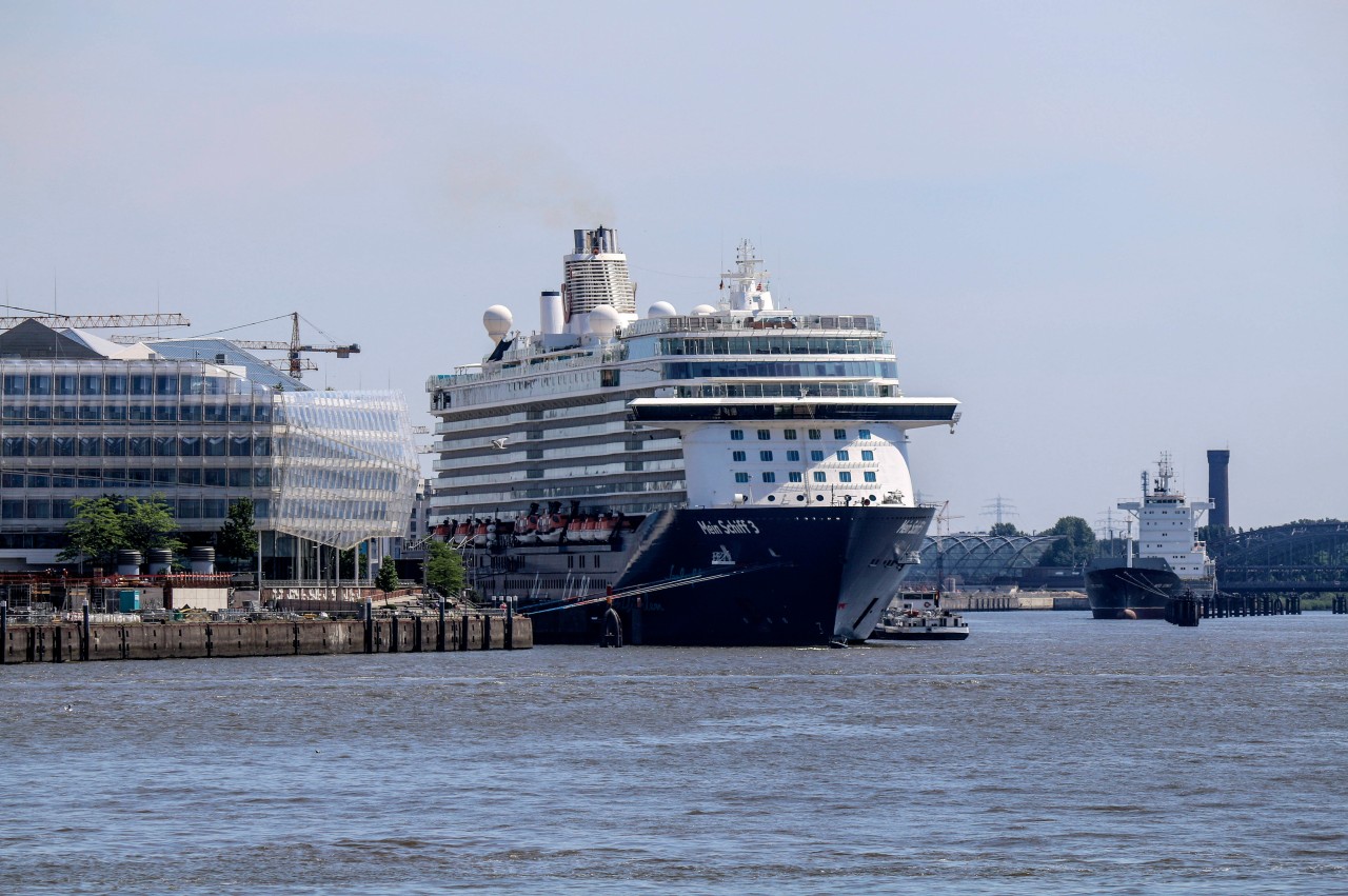 Die „Mein Schiff 3“ im Hamburger Hafen