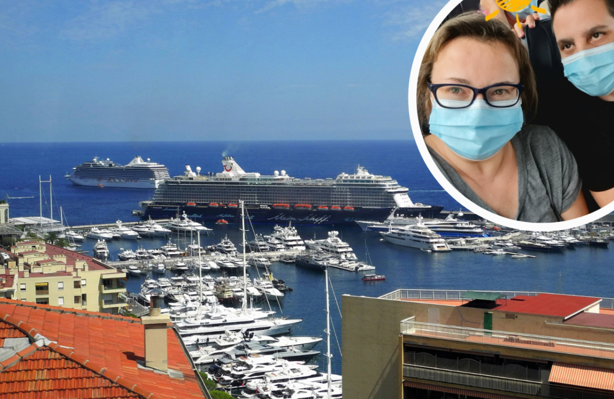 „Mein Schiff“ Kreuzfahrt Reise Kabine Mittelmeer Pandemie Foto Corona-Test Urlaub