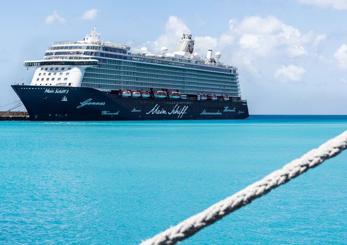 Mein Schiff Tui Cuxhaven Coronavirus Corona Tests.JPG