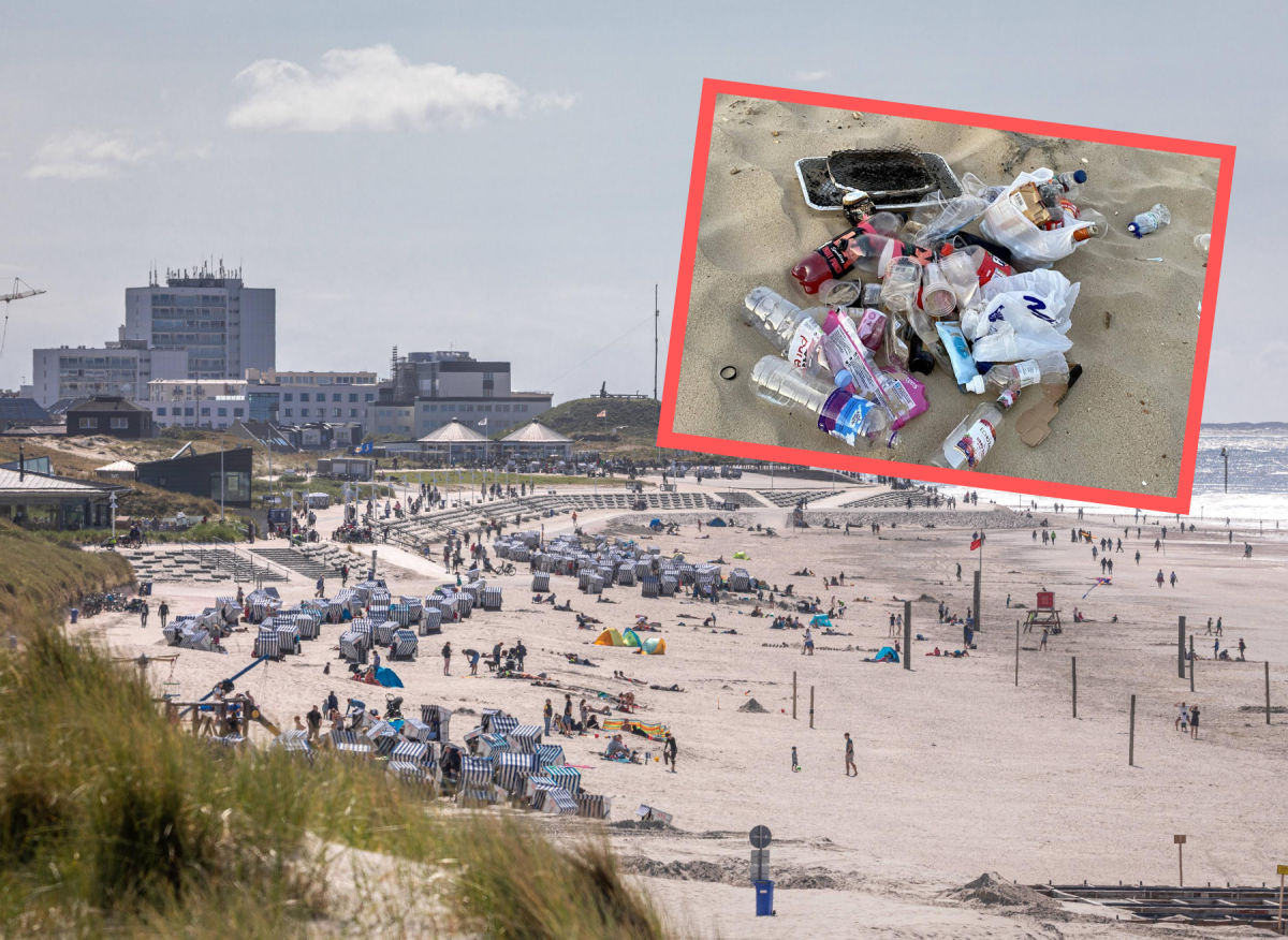 Norderney Müll Juist Speierkroog Nordsee