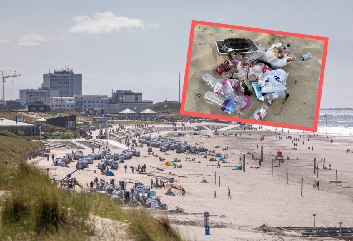 Norderney Müll Juist Speierkroog Nordsee