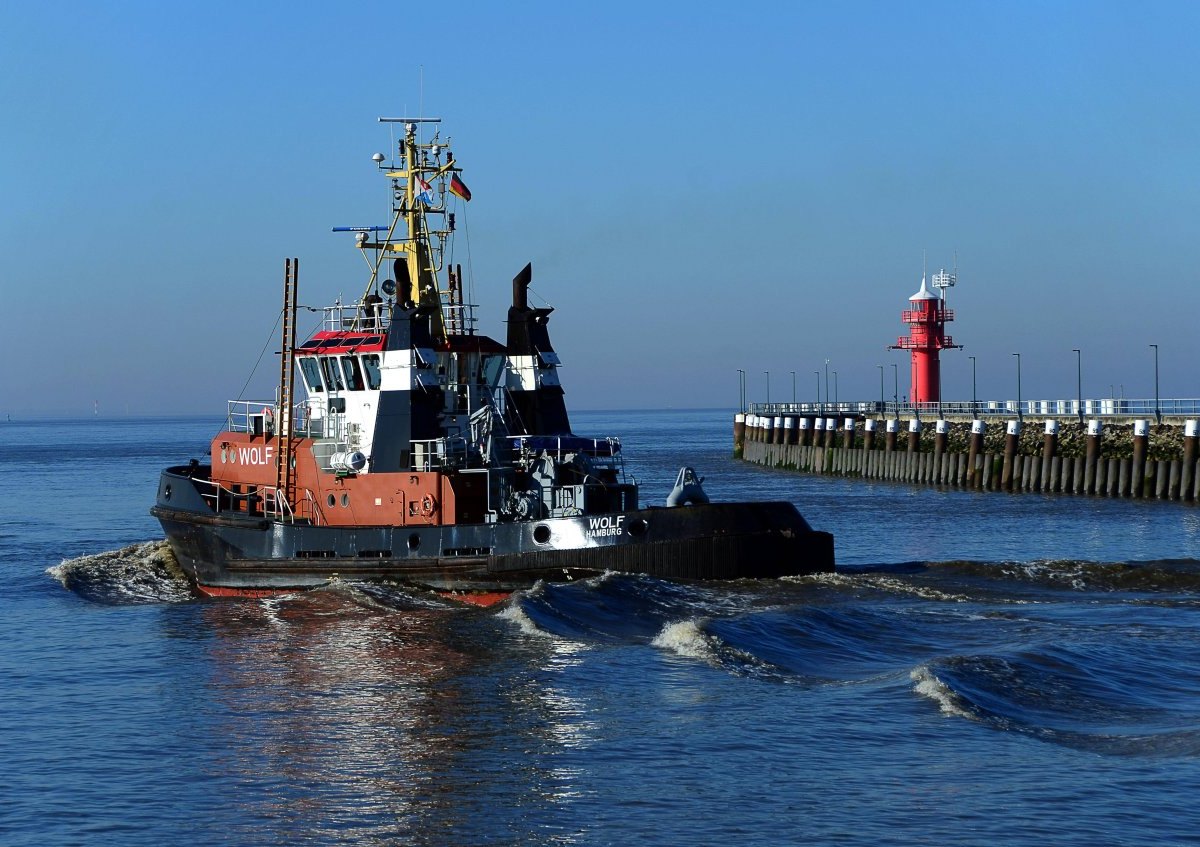 Nordsee Frachter Corona Brunsbüttel Cuxhaven Havariekommando