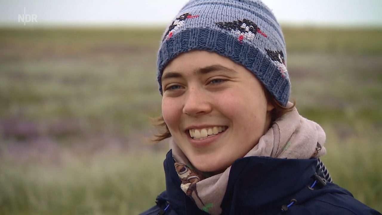 Franziska Meyer will ein Jahr mitten in der Nordsee leben.