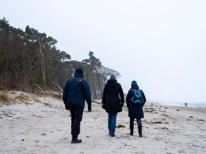 Ostsee Fischland Darß Zingst Warnemünde Strand Meer Seebestattung Urlaub