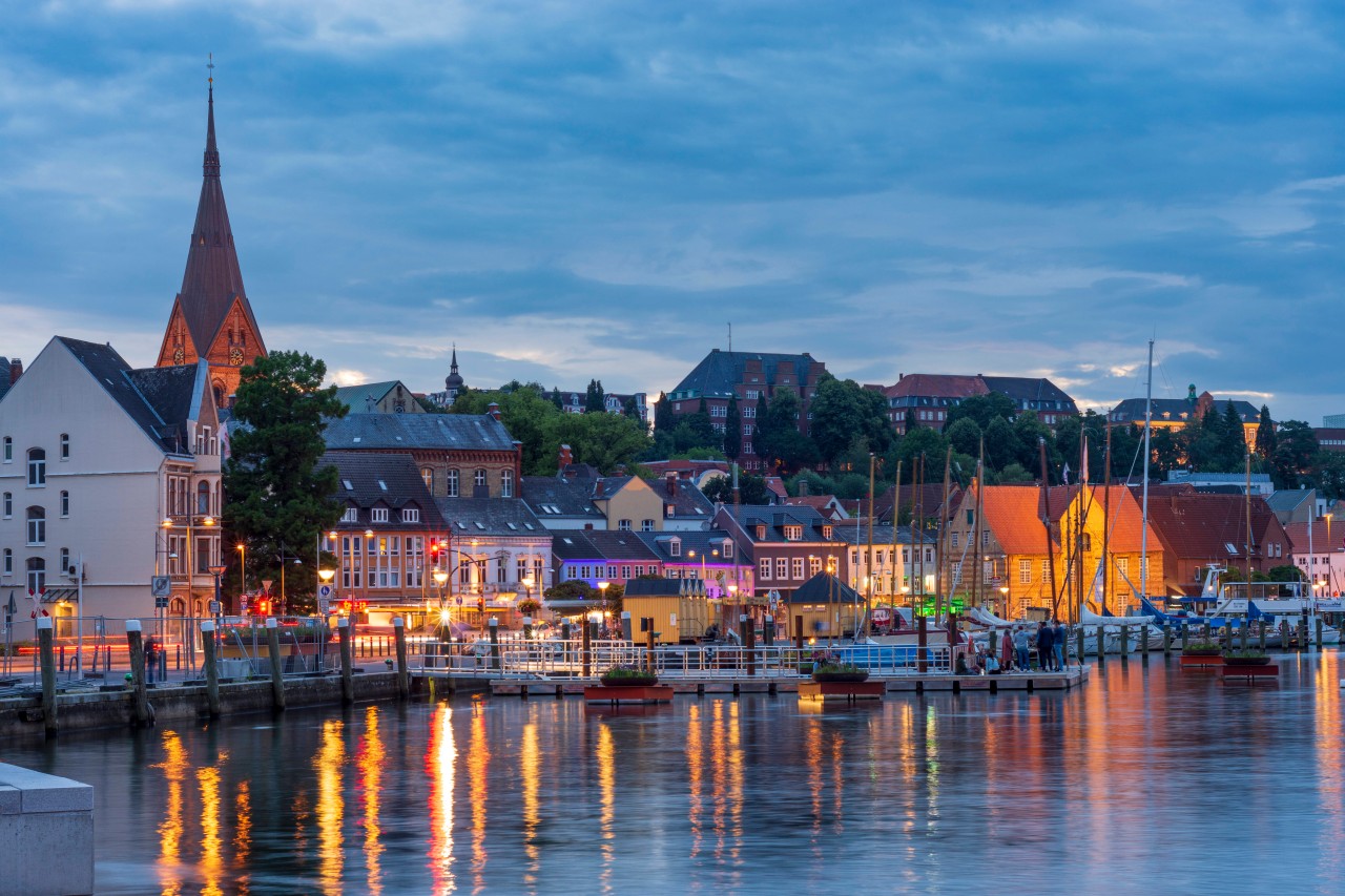 In Flensburg ist das Wohnen an der Ostsee besonders günstig.