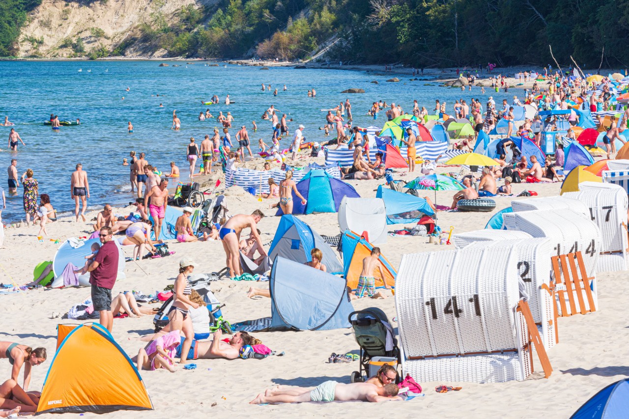 Göhren auf Rügen: Eine beliebte Badestelle.