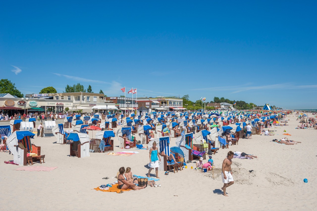 Ist es voll in Grömitz an der Ostsee oder nicht? Das liegt häufig im Auge des Betrachters (Symbolbild). 