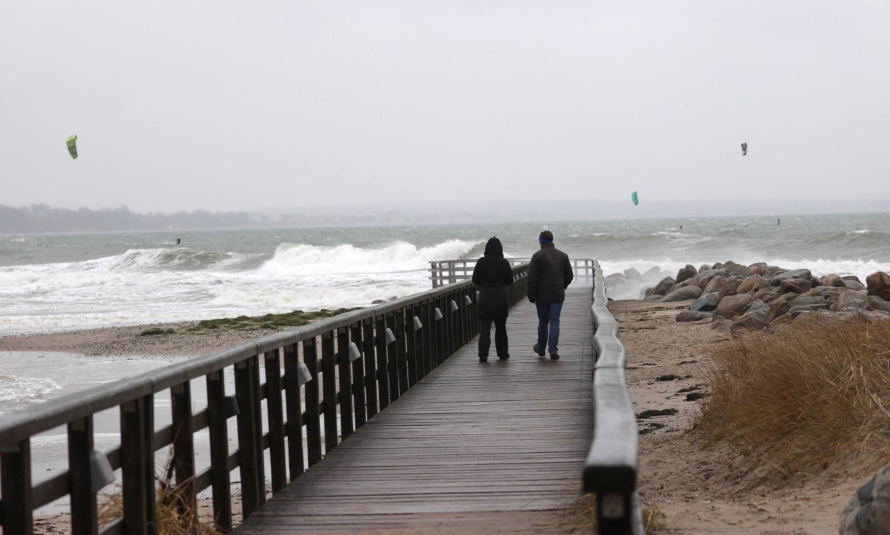 Das Wetter an der Ostsee wird alles andere als schön.