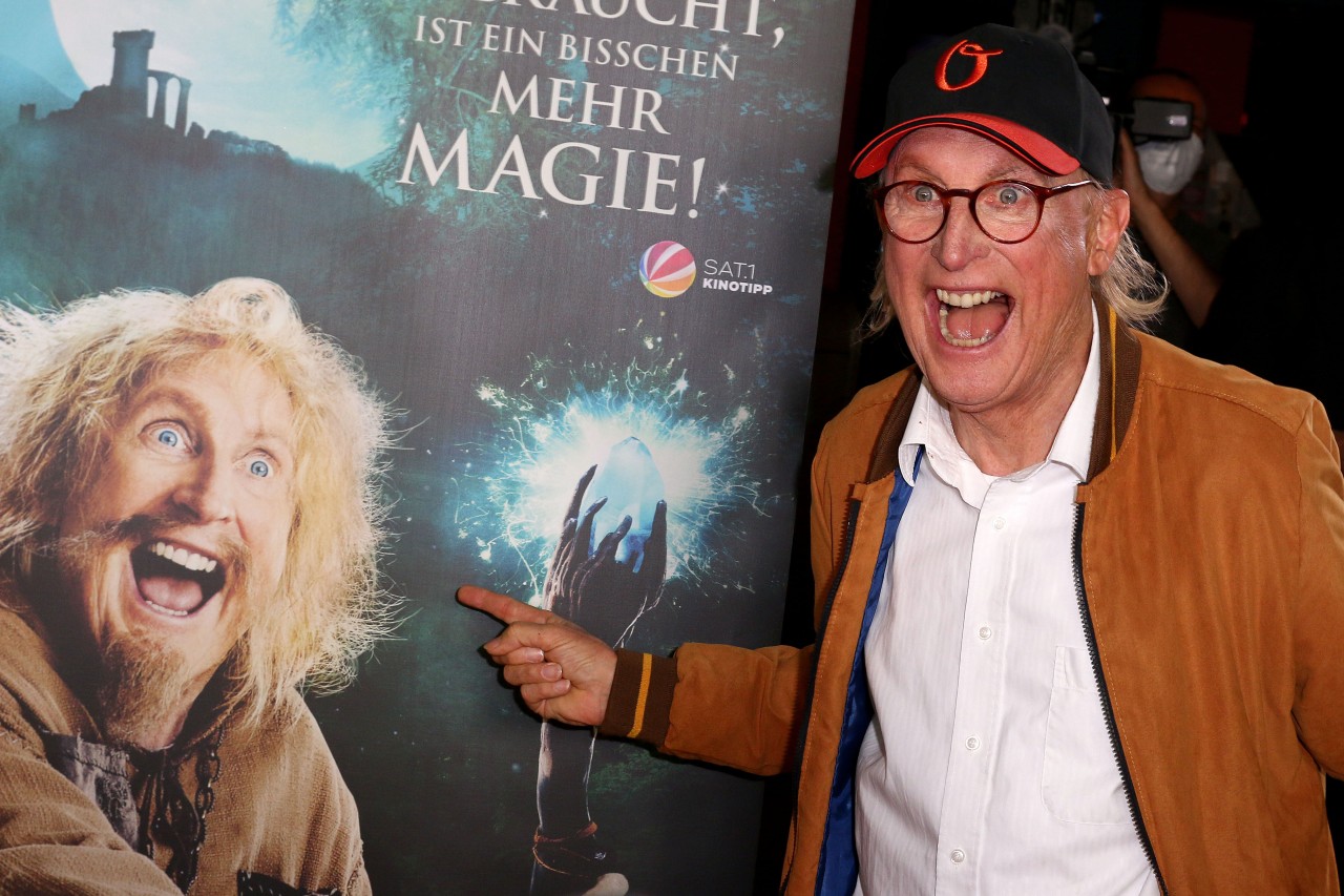 Otto Waalkes bringt mit „Catweazle“ seinen 14. Kinofilm auf die Leinwand.