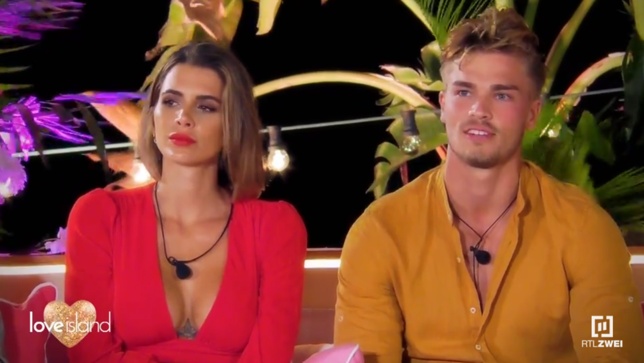 Die „Love Island“-Kandidaten Andrina und Philipp