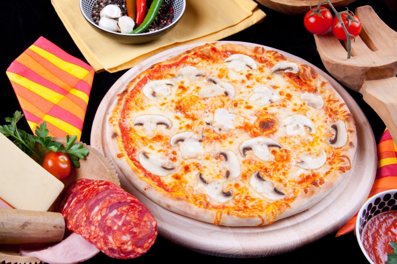 Die Pizza Funghi ist eine den beleibten Gerichten beim „Bella Ciao Hamburg“ (Symbolfoto). 