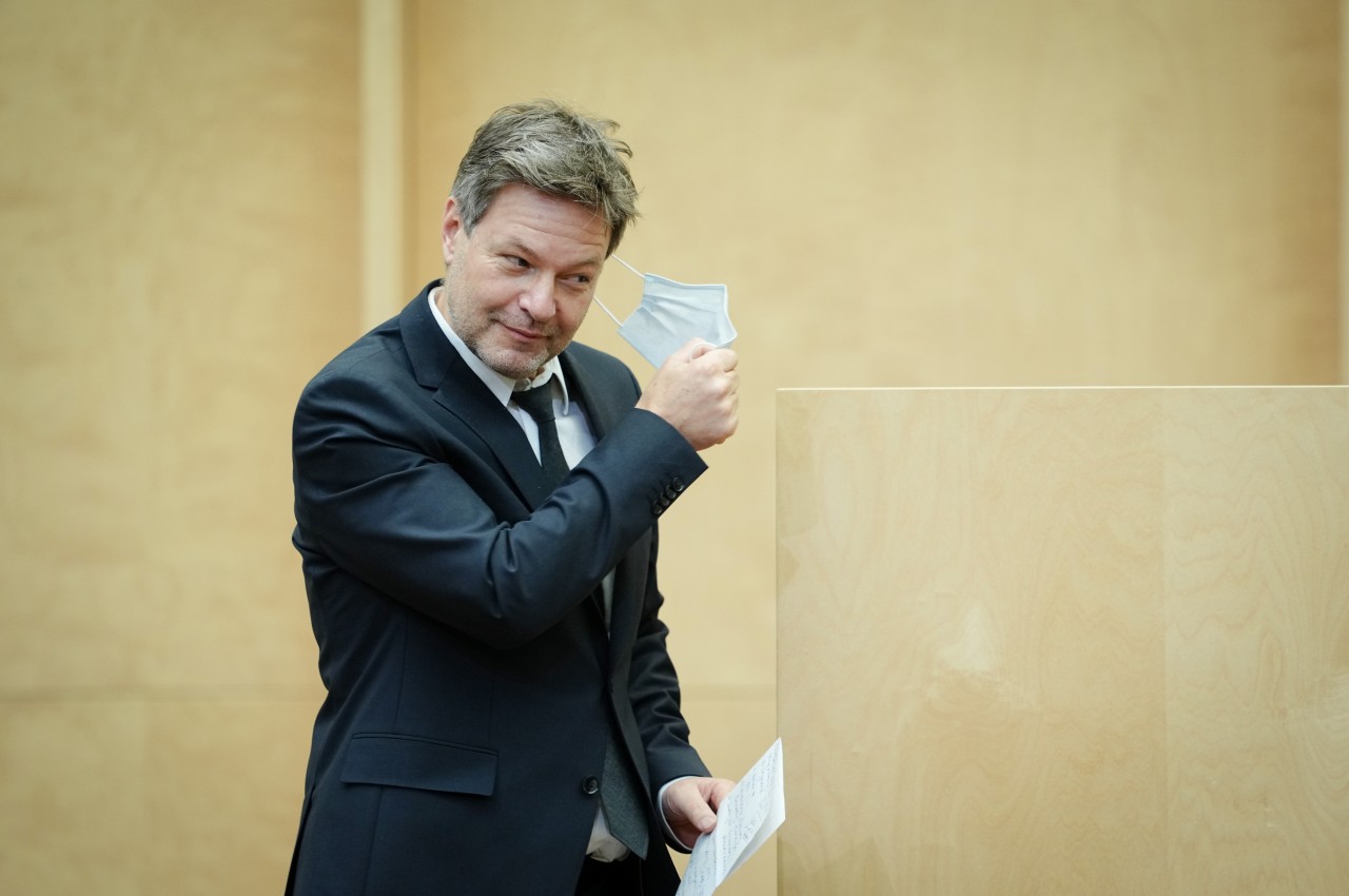 Robert Habeck sagte ein Austauschgespräch in Flensburg ab (Archivfoto). 