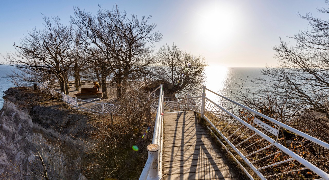 Der Zutritt zu der atemberaubenden Aussicht vom 118 Meter hohen Kreidefelsen auf Rügen wird für immer gesperrt.