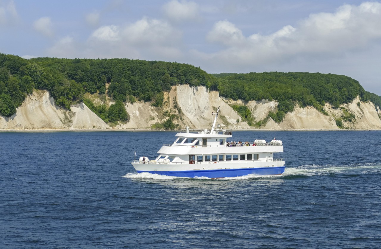 Vor der Insel Rügen hat eine Frau eine riesige Fontäne entdeckt (Symbolbild). 