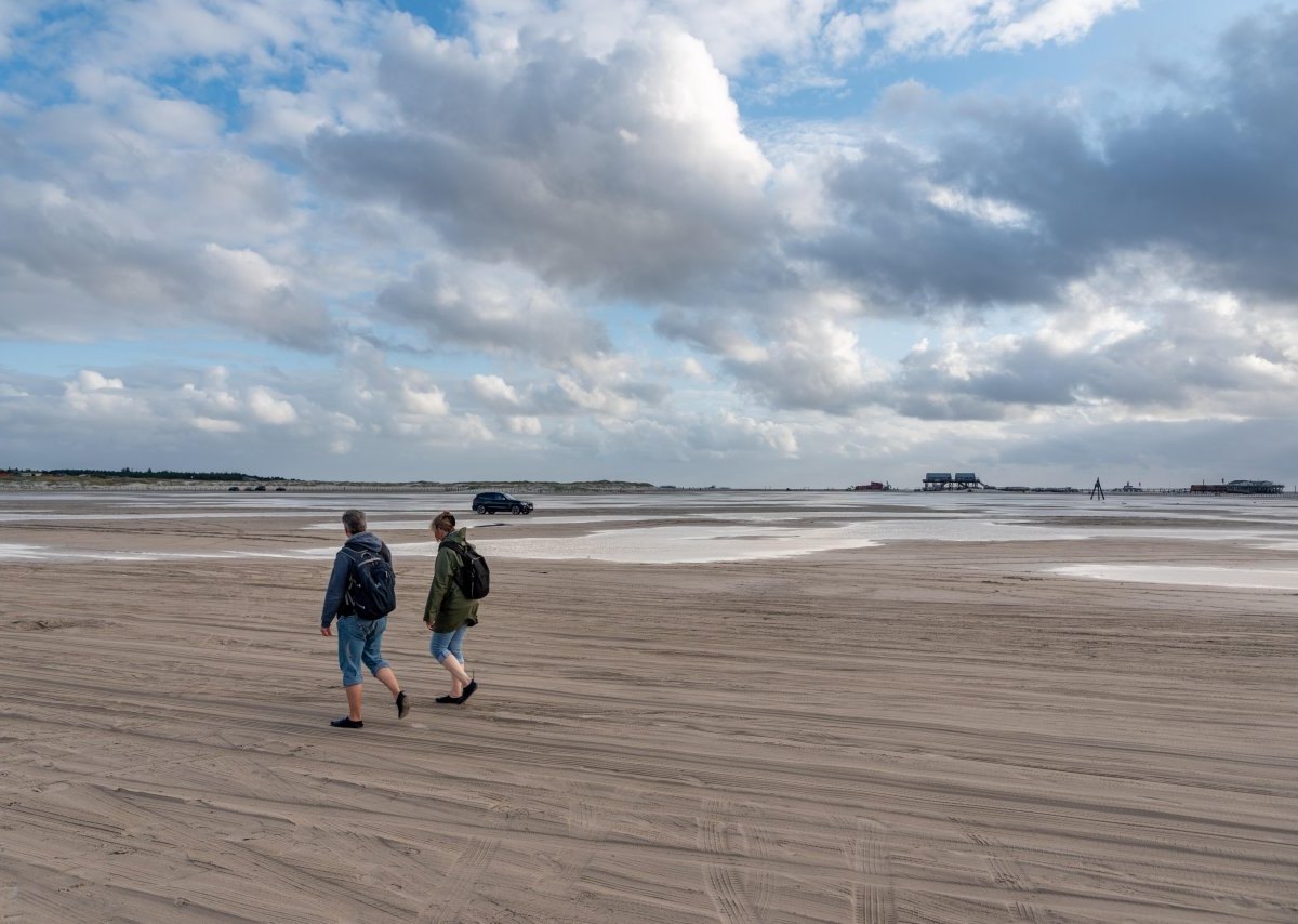 Sankt Peter-Ording Nordsee Nordfriesland Modellprojekt Testpflicht