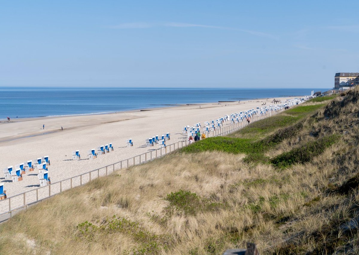 Sylt Strand Dünen Westerland