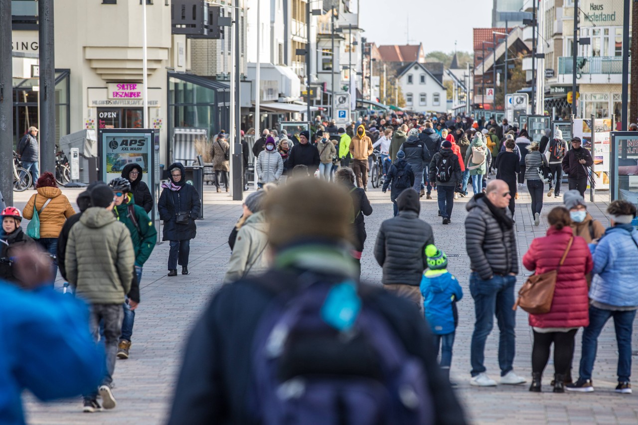 Die Sylter Innenstadt im Oktober 2020. Auch damals war viel los.