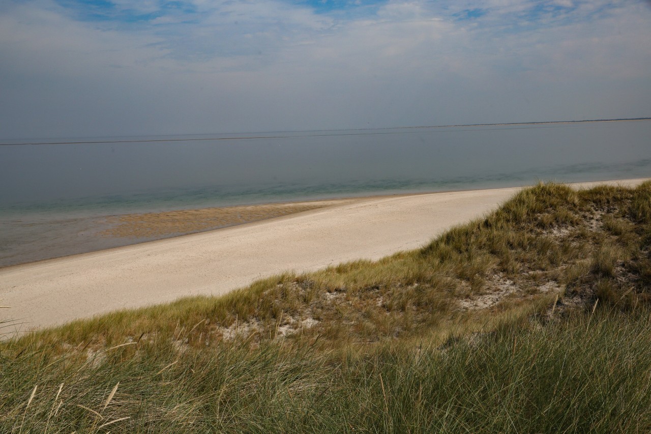 Es gibt sie noch: menschenleere Strände auf Sylt wie hier in List.