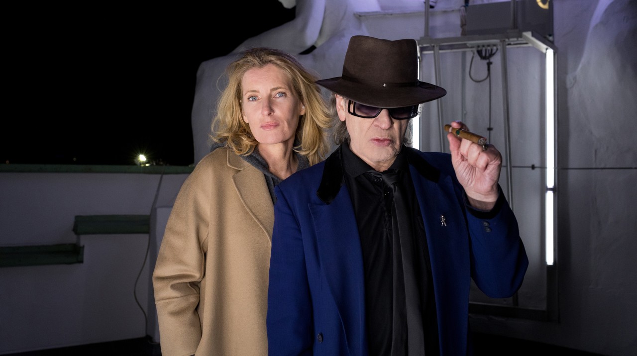 Charlotte Lindholm (Maria Furtwängler) und Udo Lindenberg in  „Tatort: Alles kommt zurück“