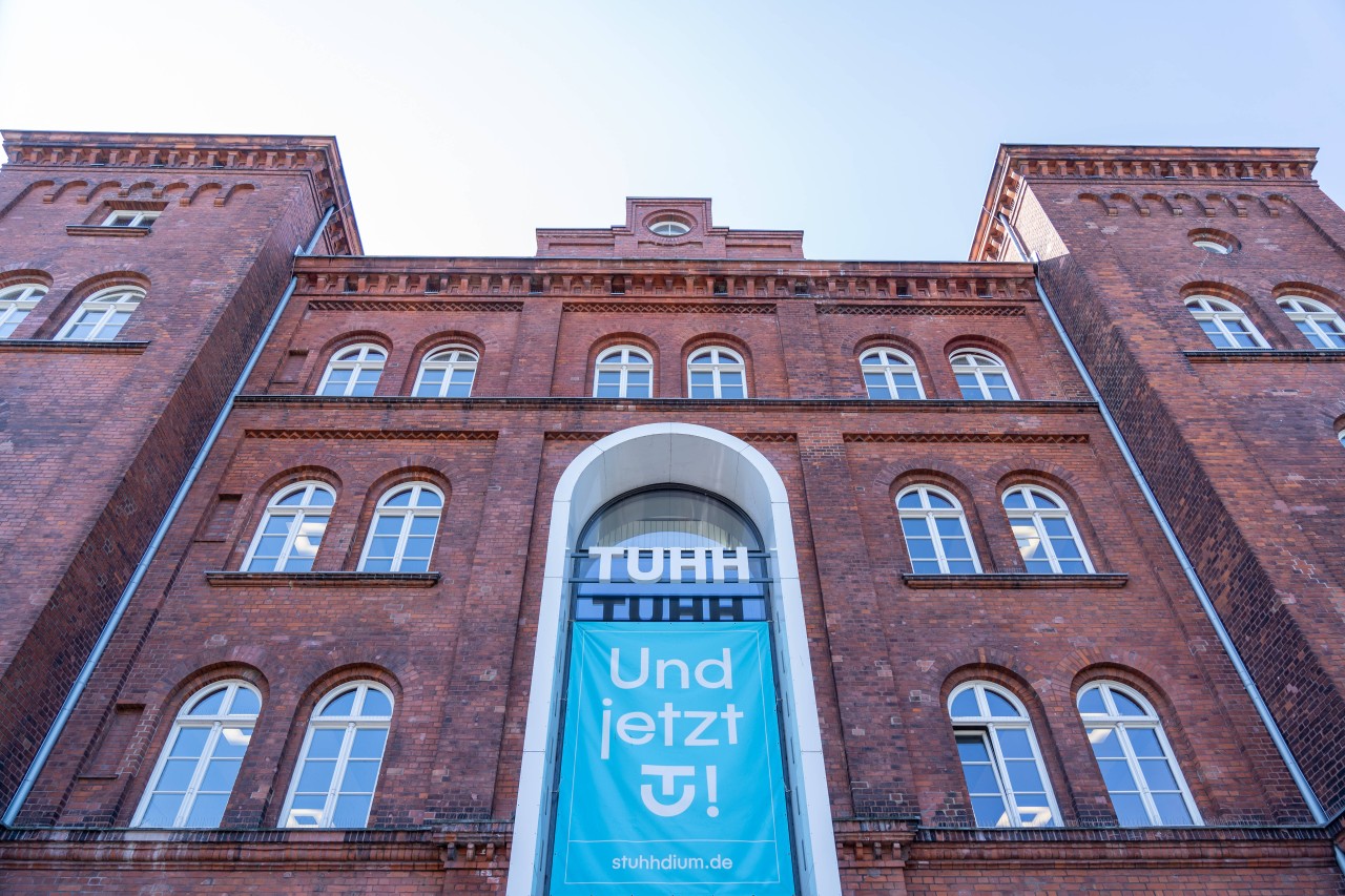 Die Technische Universität in Hamburg-Harburg. 