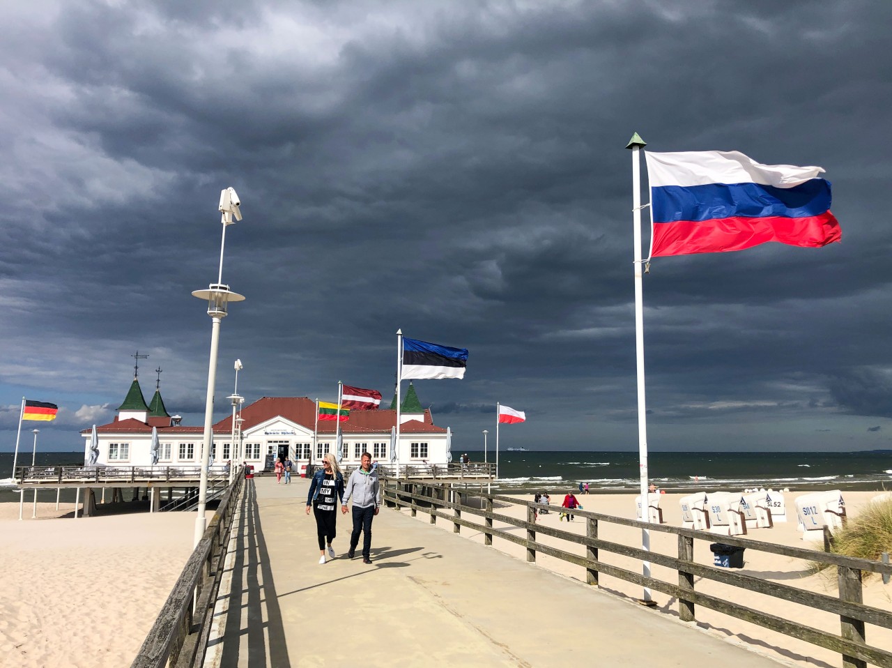 Ahlbeck auf Usedom.